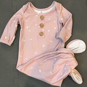 Caden lane blush hearts gown